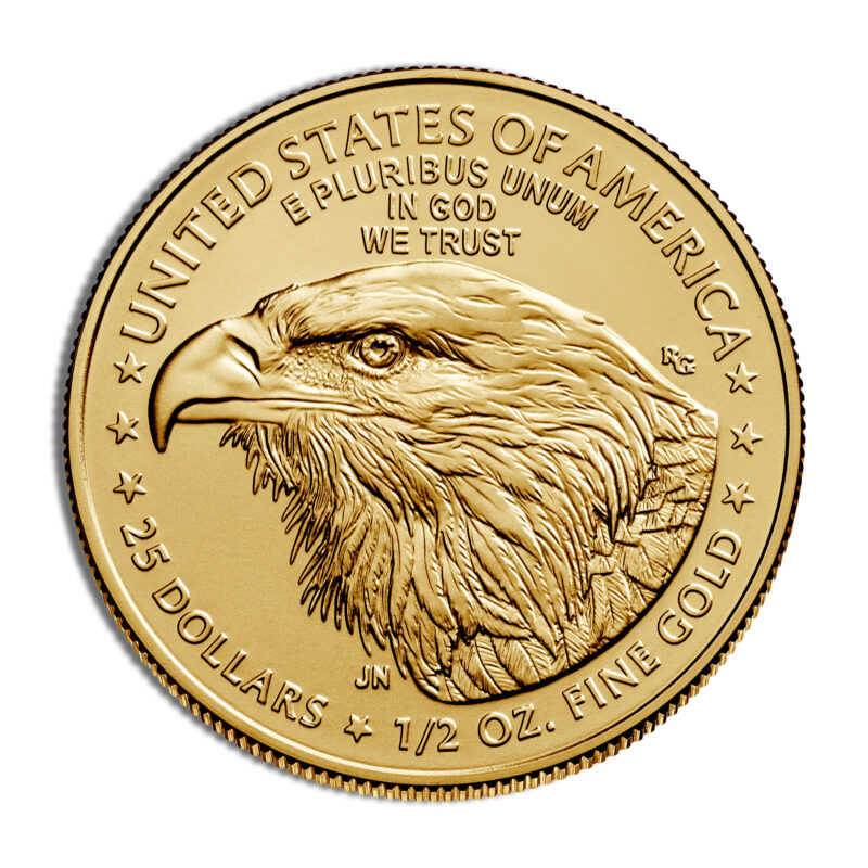 1/2 oz Gold Eagle - BU (Year Varies) - Image 2