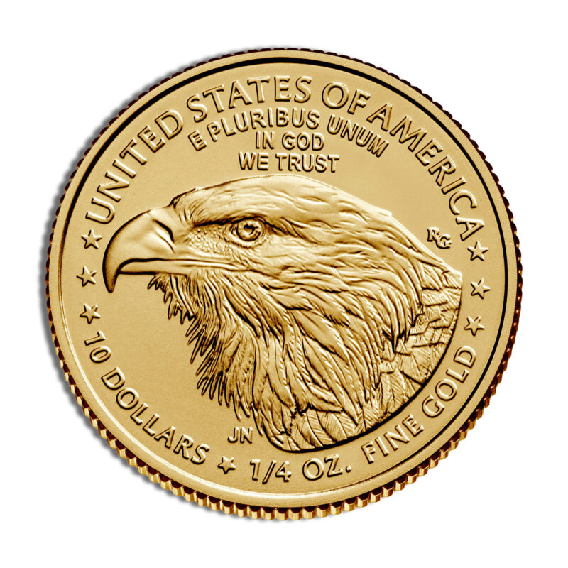 1/4 oz Gold Eagle - BU (Year Varies) - Image 2