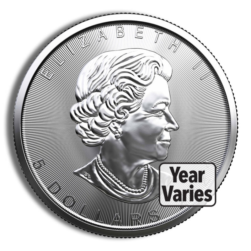 1 oz Canadian Silver Maple Leaf - Sealed Box (Year Varies) - Image 2