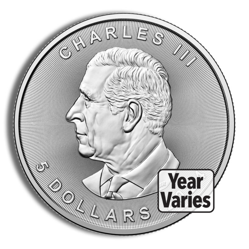 1 oz Canadian Silver Maple Leaf - Sealed Box (Year Varies) - Image 3