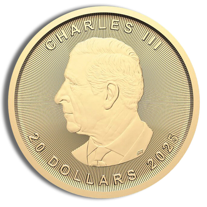 2025 1/2 oz Gold Maple Leaf - Image 2