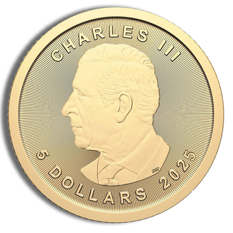 2025 1/10 oz Gold Maple Leaf - Image 2