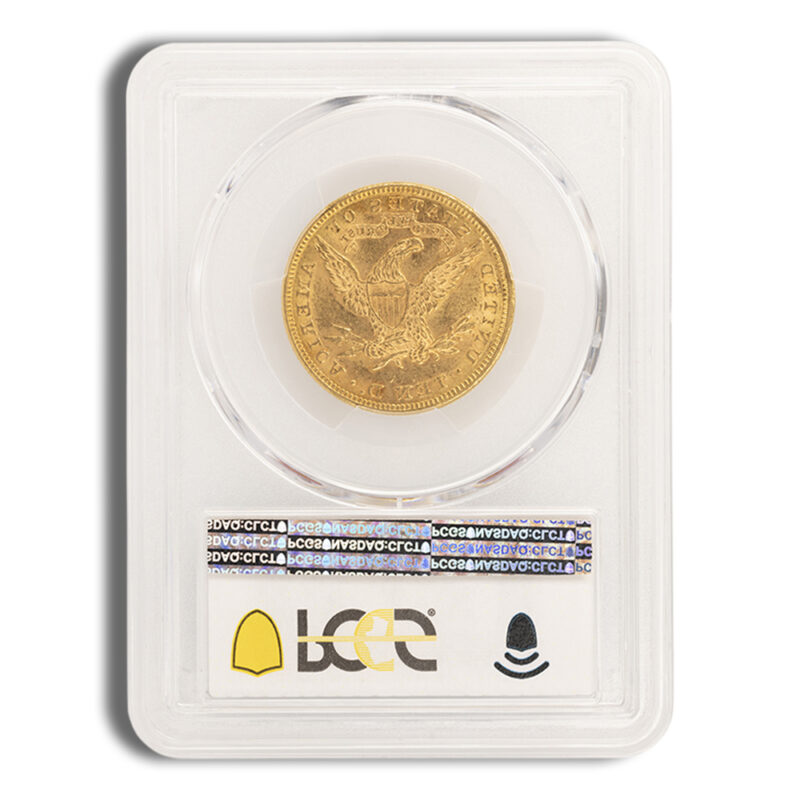 $10 Gold Liberty Eagle - PCGS MS61 - Image 2