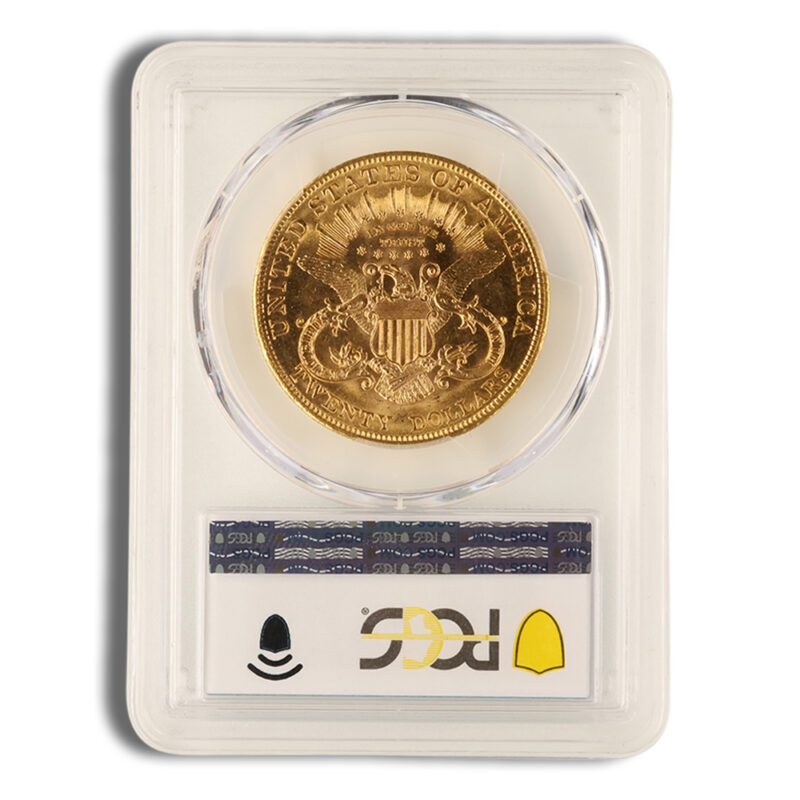 $20 Gold Liberty Double Eagle - PCGS MS63 - Image 2