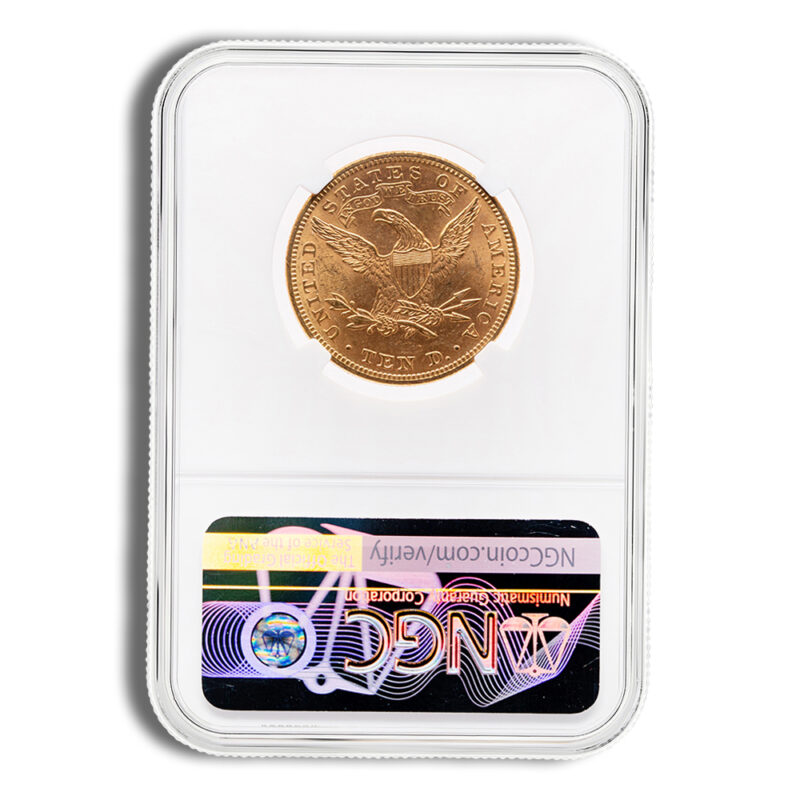 $10 Gold Liberty Eagle - NGC MS63 - Image 2