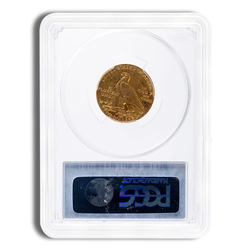 $5 Gold Indian Half Eagle - PCGS MS61 - Image 2