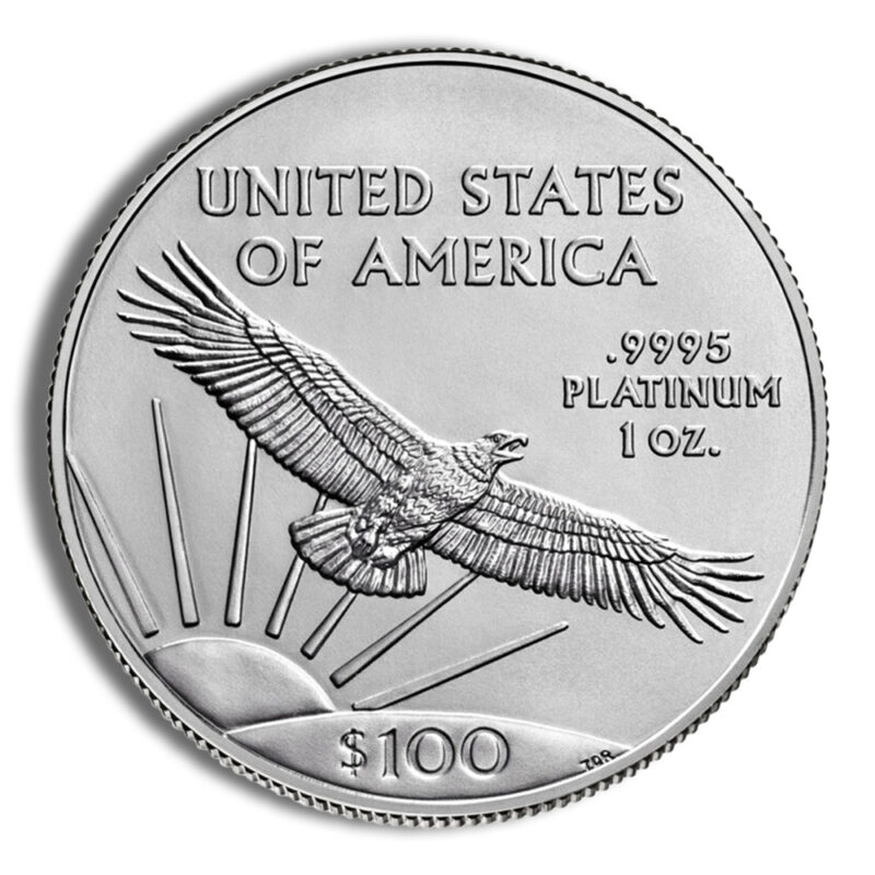 1 oz Platinum Eagle - BU (Date Varies) - Image 2